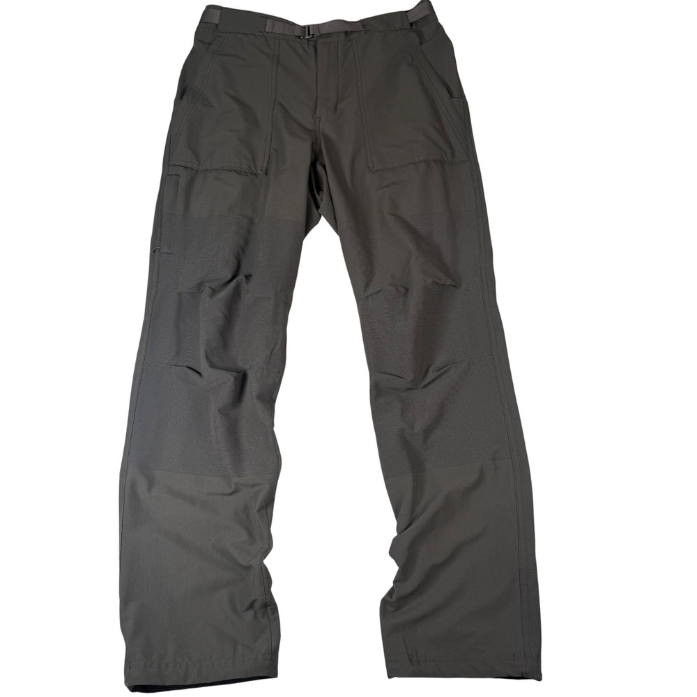 REI Co-op Hiking Pants Mens 34x32 Gray Nylon Cordura Gorpcore Outdoor Trekking